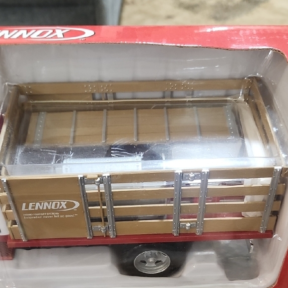 Lenox Red 1934 Ford Stake Bed Model - Picture 4 of 8